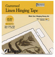 Lineco Acid-Free Gummed Linen Tape