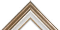 Platinum Frame with White Liner