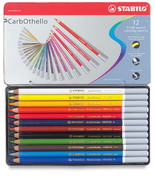 Pastel Pencils, Set of 12