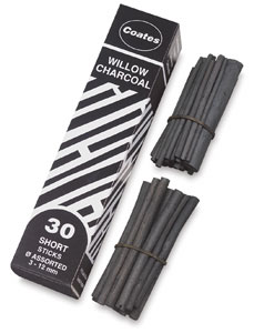 Coates Premium Artist Willow Charcoal