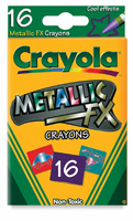 Crayola Metallic FX Crayons