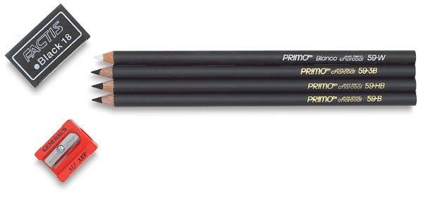 Charcoal Pencil Set