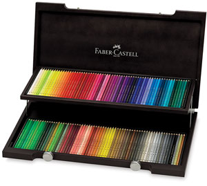 Faber Castell Polychromos Wooden Box Pencil Set of 120