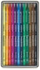Tin Set of 12 Derwent Aquatone Woodless Watercolor Stick