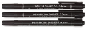 Pen with Regular Ink, Set of 3