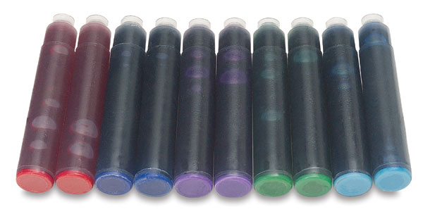 Assorted Colors, Set of 10 Cartridges