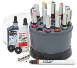 Rapidograph H.R.S Set of 12 Points Rapidograph H.R.S Set of 12 Points