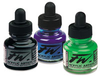 FW Acrylic Water-Resistant Artists Ink