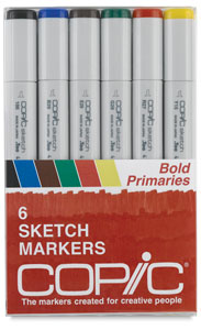 Bold Primaries, Set of 6