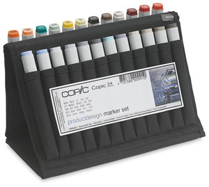 Product Design Copic Wallet Set