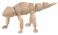 Iguana Manikin