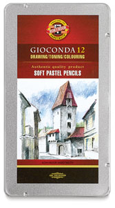 Soft Pastel Pencils, Set of 12 Soft Pastel Pencils, Set of 12