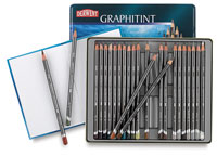 Derwent Graphitint Pencil Set with FREE Sketchbook