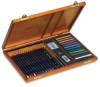 Derwent Wooden Box Set