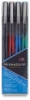 Fine Line Markers, Set of 4 Basic Colors