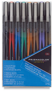 Fine Line Markers, Set of 8