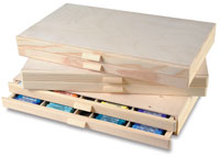 Wooden Pastel Cabinet