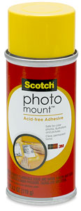 3M Photo Mount Spray Adhesive