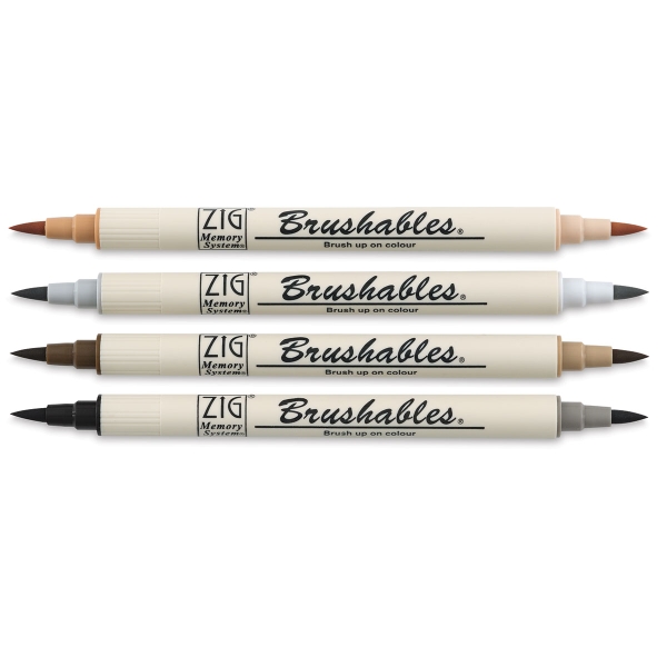 Zig Brushables Dual Tip Markers BLICK art materials