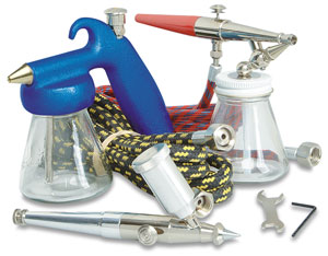 Paasche Hobby and Auto Paint Set