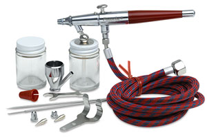 Airbrushes, with Accessories