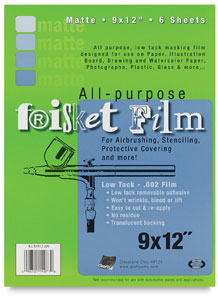 Frisket Film, Matte Frisket Film, Matte