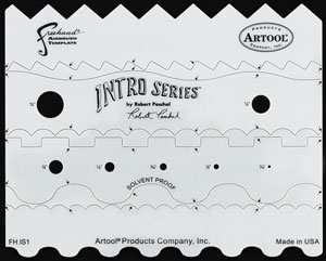 Iwata Artool Freehand Templates