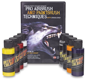 Pro Airbrush Set and DVD