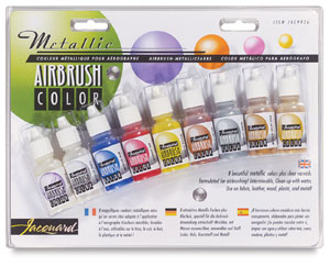 Jacquard airbrush paints