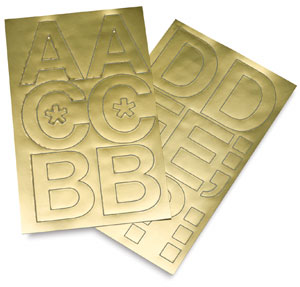 Chartpak Vinyl Letters Dick Blick