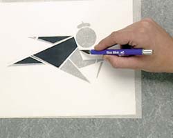 Scratch Art Wax-O Stencil Paper
