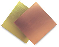 Copper Brass Squares