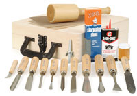 Sculpture House Wood Worker's Carving Set