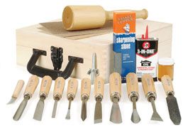 Sculpture House Woodworker's Carving Set