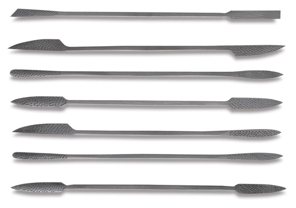 Steel Rasps, Set of 7