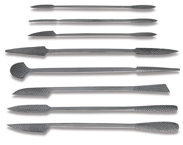 Hand-Cut Rasps, Set of 8
