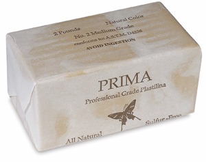 plastilina modeling clay baking