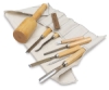 Sculpture House Wood Carving Set in Canvas Roll