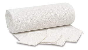Plaster Craft Sculpture Rolls