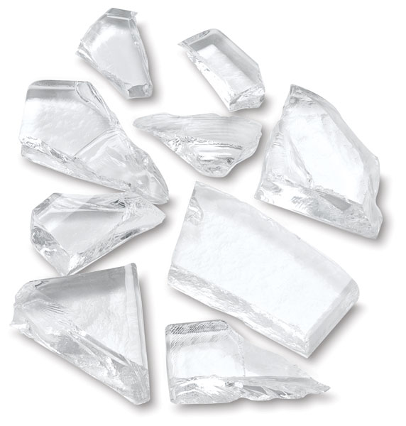 Casting Glass Billet Chunks