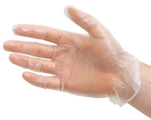 Disposable Gloves - Vinyl Powdered Disposable Gloves