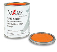 Naz-Dar Series Flat Poster Screen Ink