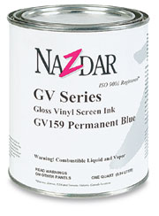 Naz-Dar GV Series Gloss Vinyl Ink