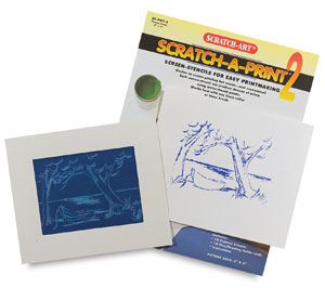 Scratch-a-Print, Set of 10 Scratch-a-Print, Set of 10