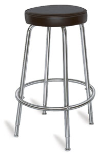 Alvin Spacesaver Adjustable-Height Stool