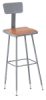 National Public Seating Corp. Square Stool