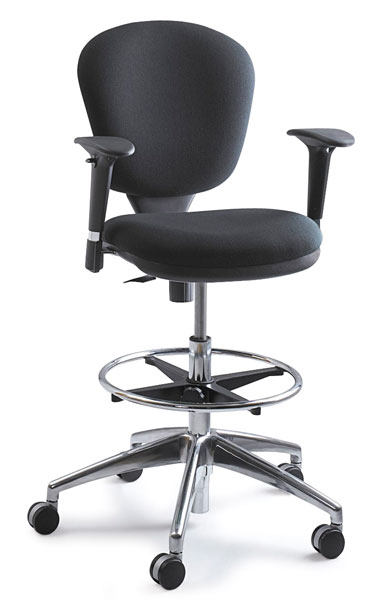 Metro Drafting Chair with Optional Adjustable Arms