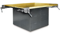 Four Station Locker-Type Workbench
