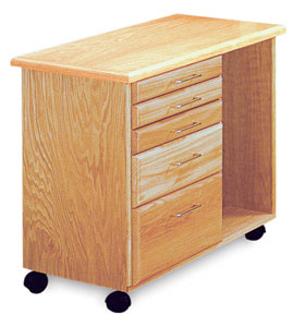 5-Drawer Taboret