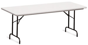 Correll Plastic Resin Folding Tables